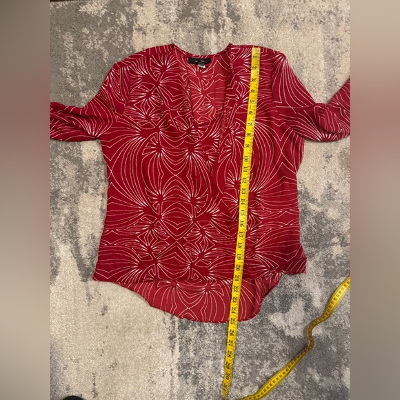 Alfani JM Collection Red Blouse - Picture 6 of 8